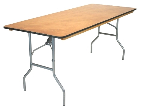 Banquet Foldable Wood Table