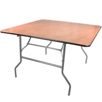 Square Foldable Wood Table