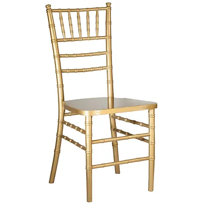 Gold Stackable Chiavari Chair