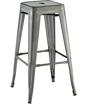 Gunmetal Cafe Barstool