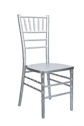 Silver Stackable Chiavari Chair