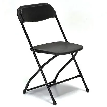 Black Plastic Samsonite Chair