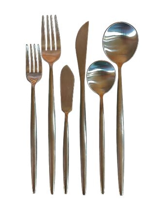 Goa Brushed Stainless Steel Flatware