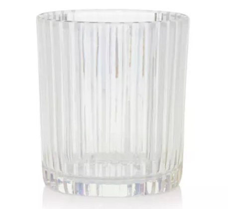 Antique Glass Candle Votive