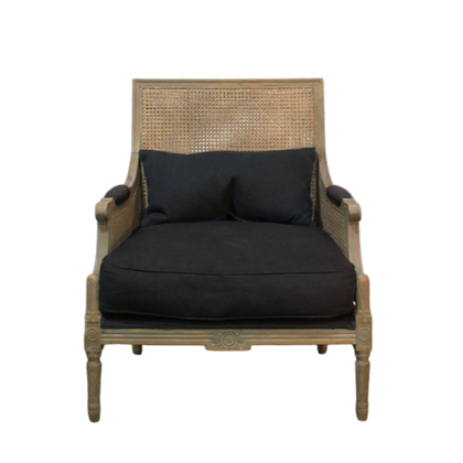 Cane Back Cottage Arm Chair