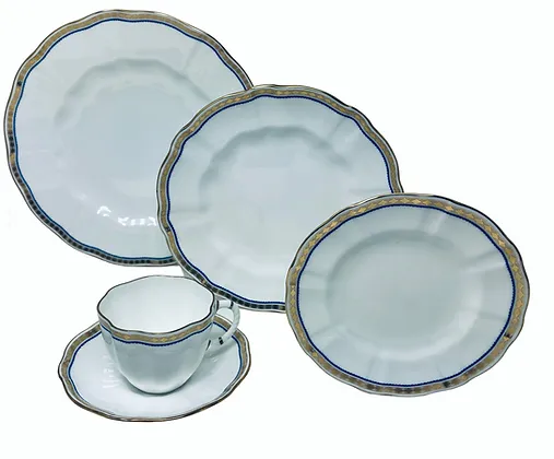 Carlton Blue Dinnerware Bone China