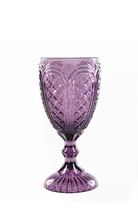 Carousel Amethyst Goblet