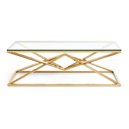 Diamond Coffee Table Gold