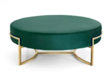 Florence Green Ottoman Gold