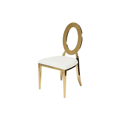 Gold O Accent Chair