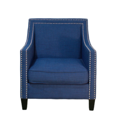 Rotterdam Blue Arm Chair