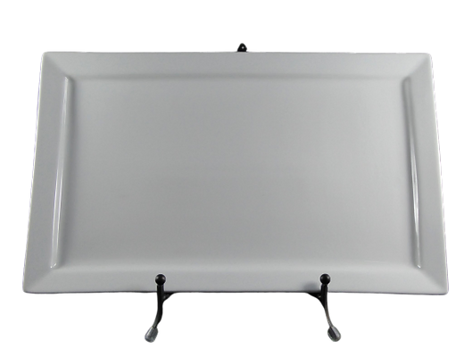 10.75″ X 17.75″ White Platter