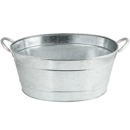 Oval Galvanized Tub 5Gl